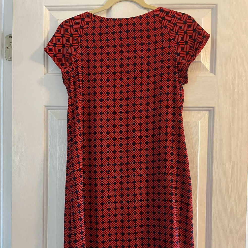 Small Red patterned Merona Dress - Picture 2 of 4